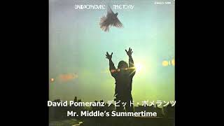 David Pomeranz デビッド・ポメランツ Mr Middle’s Summertime [upl. by Aytnahs]