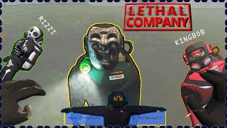 Jugar LETHAL COMPANY con MODS SALE MAL [upl. by Kcirdlek281]