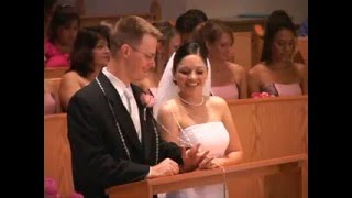 050903 Wedding Ceremony at St Theresas in Sugar Land TX [upl. by Hgielyak846]