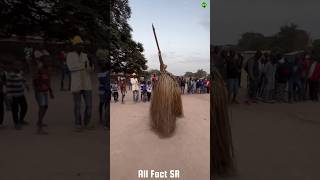 Africa Zangbeto Festival Reality 😲 shorts [upl. by Poppy398]