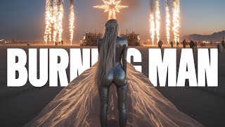 Mirage Ascent  Melodic Trance  Burning Waves AI Cinematic Burning Man Video Official Music Clip [upl. by Duff]