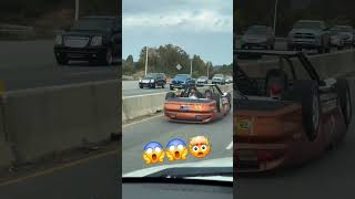 The Upside Down Car 😱🤯 weirdcars funnycars strangecars upsidedown [upl. by Amuh]