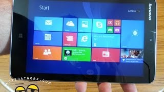 Lenovo Miix 2 Tablet Review Solid [upl. by Eddra934]