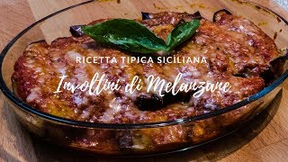 Involtini di melanzane  ricetta tipica siciliana [upl. by Zetrauq615]