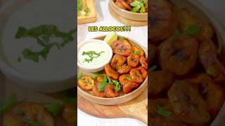 Alocos bananes plantain frites recette recettefacile [upl. by Llemor412]