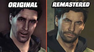 Alan Wake Remastered vs Original  Graphics Comparison [upl. by Ott]