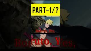 Boruto episode 1 part 1 ytshorts anime movie [upl. by Ahsimed]