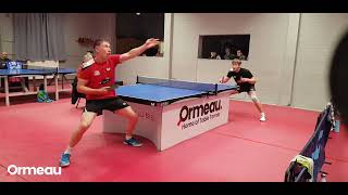 Ormeau Club Championships A Singles 2023  James Skelton Vs Conor Nugent [upl. by Lymn16]