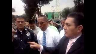 Sub Director de la Policía de Transito Naucalpan Corrupto En contubernio con el Comisario [upl. by Ainehta416]