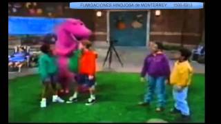 BARNEY te quiero yo y tu a mi somos una familia felizwmv [upl. by Hsatan]