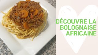 VIANDE HACHÉE AUX LÉGUMES AVEC SPAGHETTI  RECETTE AFRICAINE CAMEROUNAISE  HOW TO COOK MINCED MEAT [upl. by Asatan378]