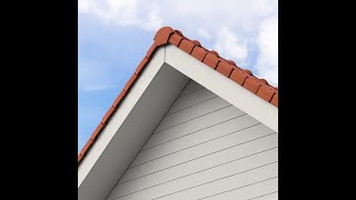 Cedral Board Soffit and Fascia Installation [upl. by Shirl]