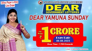 LOTTERY SAMBAD DEAR 1 PM 06082023 NAGALAND LOTTERY LIVE DEAR LOTTERY LIVE LOTTERY SAMBAD [upl. by Adyeren967]