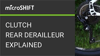 microSHIFT Clutch Derailleur Explained [upl. by Akahc939]