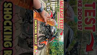 duke 200 mileage test  2024 ktm duke 200 BS7 mileage test [upl. by Farrar863]