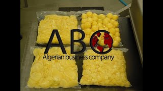 مشروع ناجح و مربح تقطيع البطاطا بطاطا مجمدة  Projet rentable en algerie production de frite [upl. by Drofhsa37]