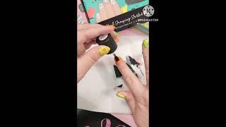 Halloween Nails using Maniology Maniology [upl. by Nathanael630]