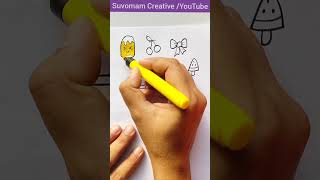 Handmade stickers craft Stickers at home idea DIY stickers handmade DIY shorts youtubeshorts [upl. by Desma406]