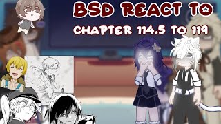 BSD React to Chapter 1145 to 119  Part 1  Gacha Life 2 x BSD [upl. by Akered]