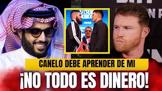 🔥Turki Alalshikh le DA CLASES DE HUMILDAD a Canelo y BAJA EL PRECIO DEL PPV de Bivol vs Beterbiev🧨 [upl. by Kowalski]