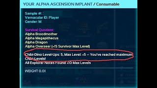 ARK Survival Ascended Easy way to lvl up a chibi [upl. by Eolanda]