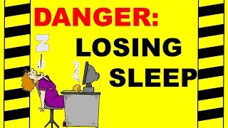 Sleep Loss Effects  Danger Sleepy Worker at Work  Safety Training Video [upl. by Bindman159]