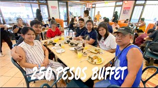 FAMILY BONDING  BUFFET FOR ONLY 250 PESOS IN STA MARIA BULACAN  TEODORICO’S EAT ALL YOU CAN [upl. by Azpurua]