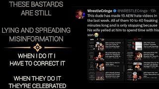 Brian Zane Is A Coward Sean Ross Sapp Is A Coward and AEW Fans Are Hypocrites [upl. by Anneis]