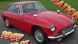 1967 MGB GT Mk1 Restoration  Introduction  Walkaround [upl. by Denton]