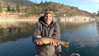 Omak Lake Fall Trout Fishing [upl. by Kennet557]