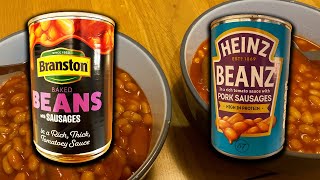 Branston VS Heinz Beans and Sausage [upl. by Oliy]