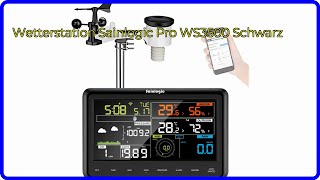 BEWERTUNG 2024 Wetterstation Sainlogic Pro WS3500 Schwarz WESENTLICHE Einzelheiten [upl. by Egiaf848]