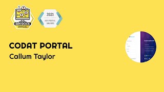 Codat Portal  API The Docs Virtual 2021  Showcase Your Devportal [upl. by Ahsenor]