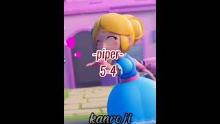 Brawl stars piper vs janet edit brawlstars shorts [upl. by Annawal660]