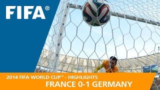 France v Germany  2014 FIFA World Cup  Match Highlights [upl. by Rickart]