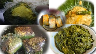 Lauki Ka Patte Se itna tasty recipesBottle Gourd Leaves BhartaHilsa Fish with Bottle Gourd Leaves [upl. by Sayres]