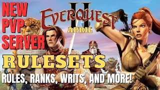 MMORPG NEWS EverQuest 2 New PVP Server Coming and Rulesets for EQ2 PVP Explained [upl. by Sined]