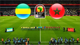 GABON vs MOROCCO  TOTALENERGIES AFCON 2025 QUALIFIERS [upl. by Norihs]