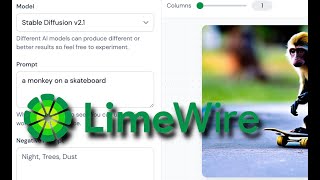 LimeWire is now offering generative AI process [upl. by Noreht938]