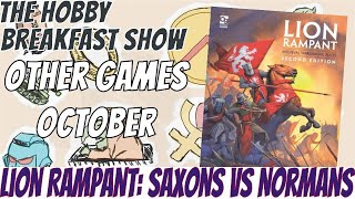 Lion Rampant  Battle Report  Saxons vs Normans [upl. by Aihtela]