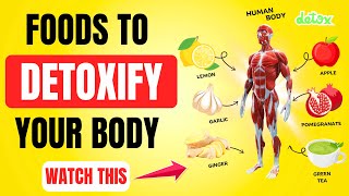 8 Super Foods to Naturally Detoxify Your Body  Self Care [upl. by Akemit]