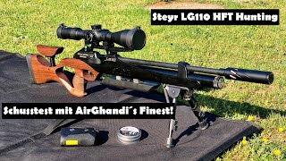 Steyr LG110 HFT Hunting mit den AirGhandi´s Finest [upl. by Aidole]