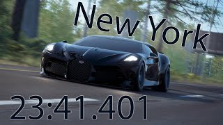 The Crew 2  NEW YORK HYPERCAR  2341401  Bugatti La Voiture Noire  New Cuts 2021 [upl. by Keldah]