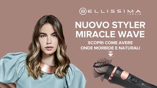 Bellissima My Pro Miracle Wave styler ad aria [upl. by Enilorak]