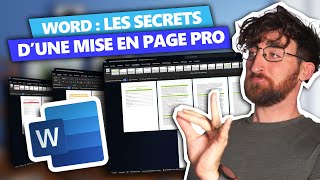 TUTO WORD  Les SECRETS dune MISE EN PAGE PRO 📄🤩 [upl. by Innob366]