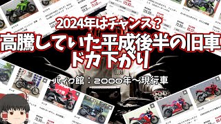 2000年から現行バイクを片っ端からみて旧車の未来を予想する動画【ゆっくり解説】 [upl. by Llevol]