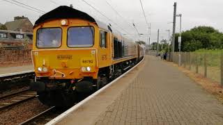 Ultra Rare A Killoch Colliery Coal Train Passing NewtonOnAyr [upl. by Merry]