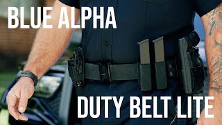 Introducing The Blue Alpha Duty Belt Lite [upl. by Fatma680]