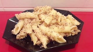 Paste cu nuca si zahar  Pasta with nuts and sugar  Retete Simple [upl. by Ranee]