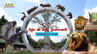 Nehru Zoo Park Hyderabad  Zoo Park Complete Tour 2023 [upl. by Andromache415]